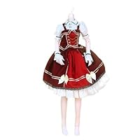 Fashion Costume red Set Clothes for 1/3 BJD Doll 55-60 cm Doll