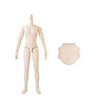 YMY23 YMY25 Male Body Doll Face for Jointed SD BJD Doll ob22,ob24 GSC Replacement Body Dolls Accessories (23 White)