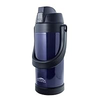 Double Wall Insulated Stainless Steel Sport thermos Bottle 68 ounce Midnight Blue