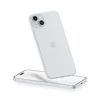 PEEL Original Super Thin Case Compatible with iPhone 15 Plus (Clear Hard) - Ultra Slim, Sleek Minimalist Design, Branding Free - Protects & Showcases Your Device