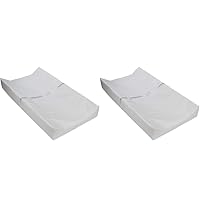 Contoured Changing Pad, White (Pack of 2)