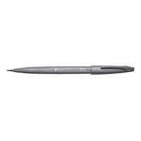 Fude Touch Sign Pen, Gray, Felt Pen Like Brush Stroke (SES15C-N)