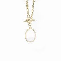 Shell Necklaces for Women,Sterling silver necklace,Shell pendant,18k gold plating,gift box,for Teen Girls,Simple Jewelry