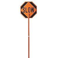 Cortina 03-822P ABS Plastic Pole Mounted Paddle Sign, Legend 