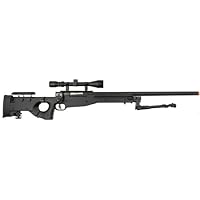 well l96 spring sniper airsoft rifle w/ bi-pod and scope(Airsoft Gun)