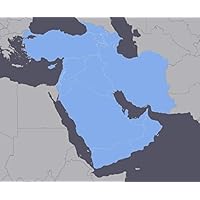 Middle East GPS Map for Garmin Devices
