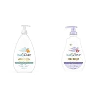 Baby Dove Face and Body Lotion Calming Nights Shampoo and Body Wash