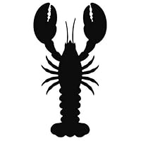 Pack of 3 Lobster Stencils 16x20, 11x14 and 8x10 Made from 4 Ply Matboard