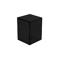 Ultra Pro Eclipse 2-Piece Deck Box: Jet Black - For Pokemon game, MTG, Baseball, Basketball, Football card and other Trading Cards or Board Games storage