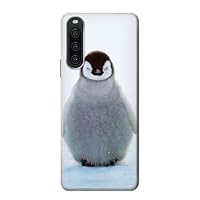 R1075 Penguin Ice Case Cover for Sony Xperia 10 V