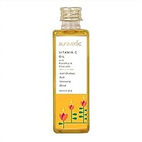 Vitamin C Oil for Skin | with Rosehip Avocado & Vitamin E | Natural & Organic Skin Care Face Moisturizer | 3.38 Fl Oz (100ml)
