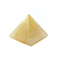 Jet Lovely Golden Quartz Pyramid Approx. 1.5