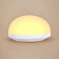 LED Night Lights for Kids Rechargeable Bedside Lamp with Color Changing Mode Dimmable Touchable Ambient Light for Reading, Sleeping, and Relaxing