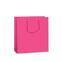 HOT PINK MATTE Gift Bags JEWELMINI-PK 6-1/2x3-1/2x6-1/2