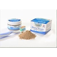 OJG Dental Powder for Healthier Teeth and Gums, Clean Mouth, and Fresh Breath | 100% Natural Ingredients & Made in USA | 10g, 365 uses