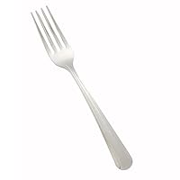 Winco 12-Piece Dominion Dinner Fork Set, 18-0 Stainless Steel