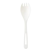 Compostable Sporks by World Centric, Made from TPLA, 100% Compostable, 6