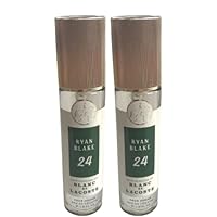 Ryan Blake 24 Blanc by Lacoste Pour Homme Eau De Toilette 1oz (Pack of 2)