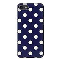 R3533 Blue Polka Dot Case Cover for iPhone 7, iPhone 8, iPhone SE (2020)