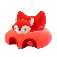 Baby Sitting Chair Cover Cute Animal Shaped Sofa Case Infants Learning Seat Cushion Plush Shell Baby Sitting Chair Cover