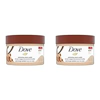 Dove Exfoliating Body Polish Scrub For Silky Smooth Skin Brown Sugar & Coconut Butter Body Scrub Exfoliates & Restores Skin's Natural Nutrients 10.5 oz (Pack of 2)