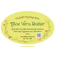 Aloe Vera Butter –Hydration of Dry Skin Caused By Eczema, Psoriasis, Rosacea, Sun Burn, Wind Burn, and General Chapping 16 Oz