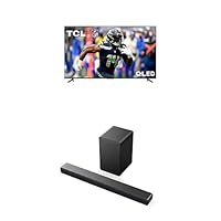 TCL 85-Inch Q7 QLED 4K Smart TV with Google (85Q750G) + 3.1ch Sound Bar with Wireless Subwoofer (Q6310)