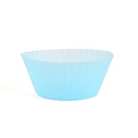 2pieces-7cm Silicone Cake Cup Mold High Temperature Resistant Household Baking Tools Cake Cup Oven Mold-blue