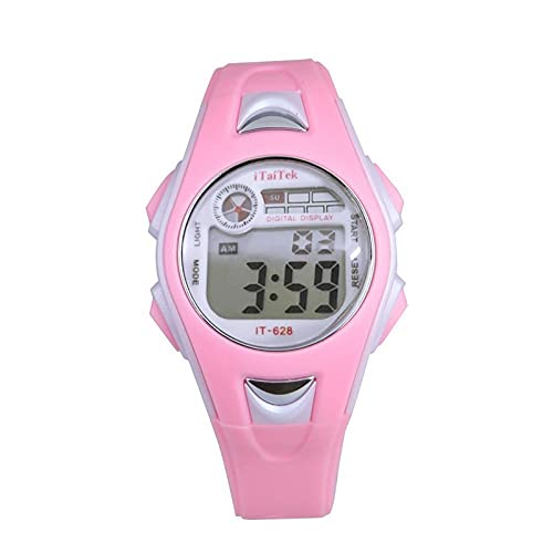 Kids Calling Watch Wrist Sports Girls Boys Children Swimming Digital Waterproof Pink Watch Kid's Watch