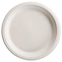 Paperpro Naturals Fiber Dinnerware, Plate, 10 1/2quot; Round Natural 125/pk 4 Pk/ct