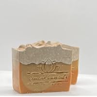 Creation Essential's- Caramel Pumpkin / All Natural, Creamy Lather, Nourishing and Moisturizer Soap Bar, Handmade by Creation Essential’s