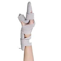 Dr A-Z Hand Splint Functional Finger Orthotics, Post Op Resting Wrist Splint , Fingerboard，Rehab Finger Training Device，for Stroke，Hemiplegia, Apoplexy，Traumatic Brain Injury Rehab (RIGHT HAND)