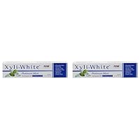 Solutions, Xyliwhite™ Toothpaste Gel, Platinum Mint, Cleanses and Whitens, Fresh Taste (Pack of 2)