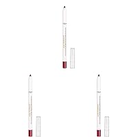 Age Perfect Anti-Feathering Lip Liner, Perfect Burgundy (Pack of 3)