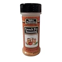 Spice Supreme Seasonings: French Fry Seasoning (Pack of 2) 6.5 oz Size