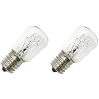 PS2376034 - OEM Upgraded Replacement for Kitchenaid Exterior Microwave Light Bulb - 2 Pack!