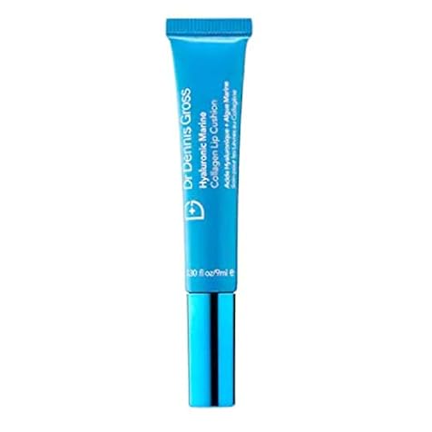 Dr. Dennis Gross Hyaluronic Marine Collagen Lip Cushion: for Dry Lips, Nourish & Boost Hydration, 0.3 fl oz