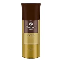 MK London Gentleman Gold Body Spray for Men| Fresh Rosemary & Mint Notes| Masculine Fragrance| Body Deodorant for Men| 150ml
