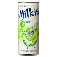 Lotte Milkis Soft Soda Variety Favor (Melon, Pack Of 6)