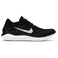 [Nike] Free RN Flyknit 2018 Sneakers 942838-001 Low Cut Black White (13.0 cm), multicolor (black / white)