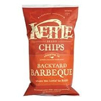 Kettle Brand Potato Chips, Backyard Barbecue, 8.5-Ounce Bag