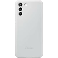 Samsung Galaxy S21+ Official Silicone Cover (Gray, S21+)