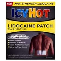 ICY HOT Lidocaine Patches, 5 Count