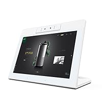 10.1 inch Android PoE Tablet with Binocular Rotating Camera (White)