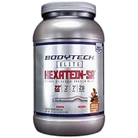 Hexatein-SR ? Staged-Release 6-Protein Blend ? Chocolate Milkshake (2.78 lbs./28 Servings)