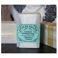 Lavender Patchouli Oatmeal Hand Made Soap Lilie De Vallee 5 oz Bar