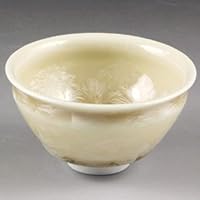 Kyo Kiyomizu yaki ware Japanese Sake cup Guinomi Crystal glaze Brown Japan
