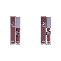 theBalm Lid-Quid Sparkling Shimmering Liquid Eyeshadow, Liquid Highlighter, Eye Makeup, Long wearing, Buildable, Travel-Size, Bellini, 1.1 ounces (Pack of 2)
