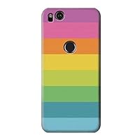 R2363 Rainbow Pattern Case Cover for Google Pixel 2
