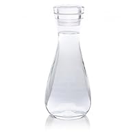 KOR Water 34 oz BPA Free Glass Carafe with lid. for use with Water Fall by KOR Counter Top Filter